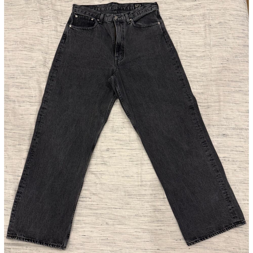 orSlow Lot 100 Super Dad's Fit Jeans Black Stone Wash Size 1 (JPN S / US XS)